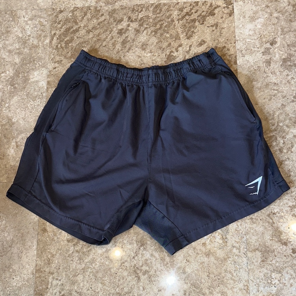 Men's Grey Gymshark Large Athletic Shorts